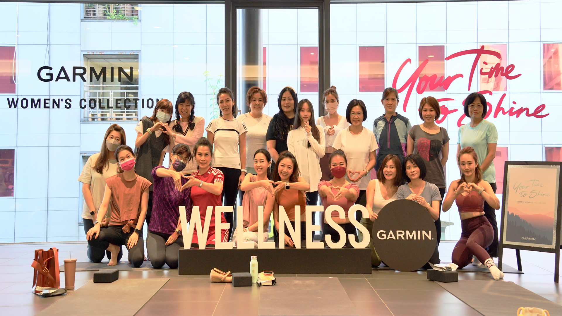 賓航賓士 Ｘ Garmin初階瑜伽講座
